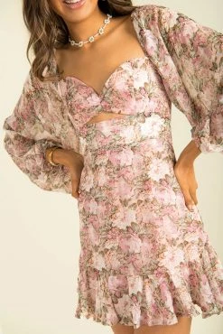 Sundae Muse New Arrivals Audrey Dress / Pink