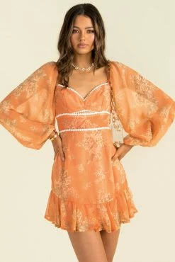 Sundae Muse Nicole Dress / Orange DRESSES