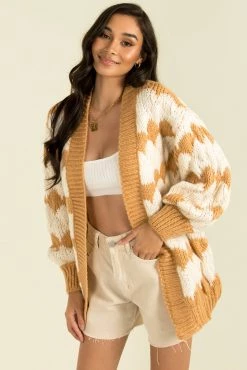 Sundae Muse Cardigans Ditto Cardigan / Camel