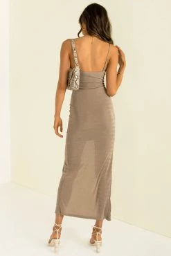 Sundae Muse Yana Dress / Beige DRESSES