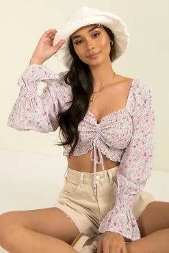 Sundae Muse Samantha Top / Lilac Tops