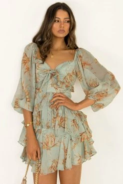 Sundae Muse New Arrivals Marinda Dress / Pistachio