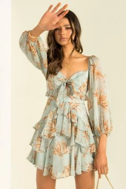 Sundae Muse New Arrivals Marinda Dress / Pistachio