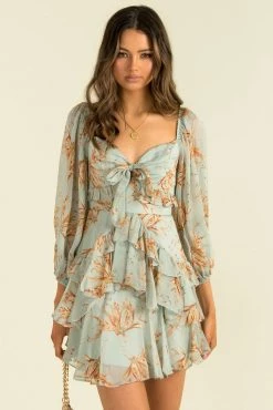 Sundae Muse New Arrivals Marinda Dress / Pistachio