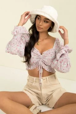 Sundae Muse Samantha Top / Lilac Tops