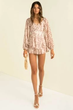 Sundae Muse Nila Playsuit / Beige