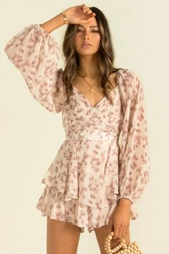 Sundae Muse Nila Playsuit / Beige