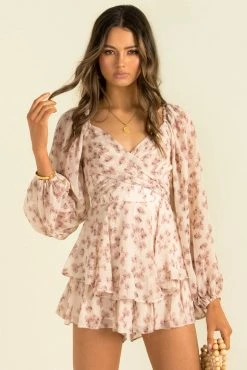 Sundae Muse Nila Playsuit / Beige