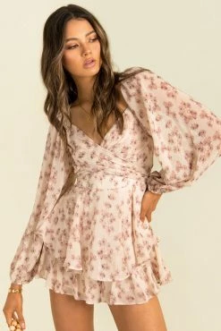 Sundae Muse Nila Playsuit / Beige