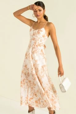 Sundae Muse Adeline Dress / Peach