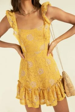 Sundae Muse DRESSES Evelyn Dress / Yellow