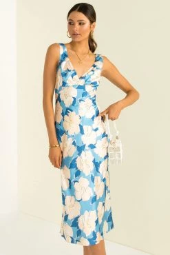 Sundae Muse Verona Dress / Blue Floral New Arrivals