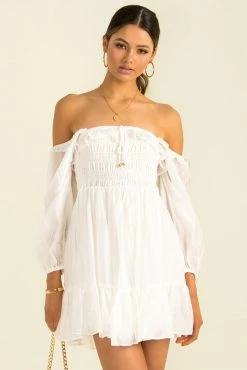 Sundae Muse Colette Dress / White