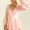 Sundae Muse Giselle Playsuit / Baby Pink Playsuits & Rompers