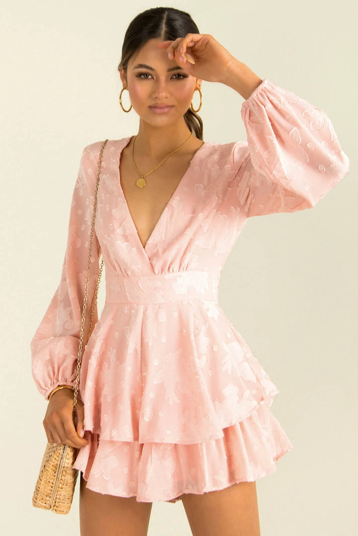 Sundae Muse Giselle Playsuit / Baby Pink Playsuits & Rompers 3 Sundae Muse Giselle Playsuit / Baby Pink Playsuits & Rompers