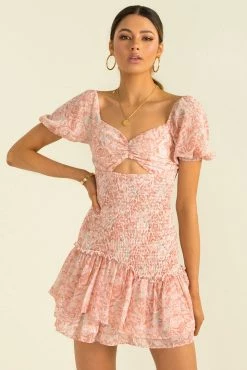 Sundae Muse Louisa Dress / Pink