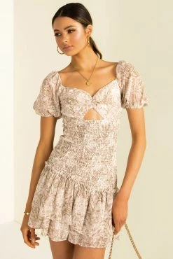 Sundae Muse Louisa Dress / Beige
