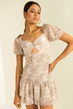 Sundae Muse Louisa Dress / Beige