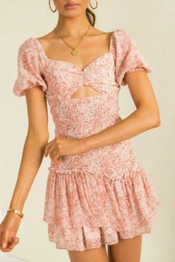 Sundae Muse Louisa Dress / Pink