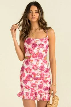 Sundae Muse Ellery Dress / Pink Floral