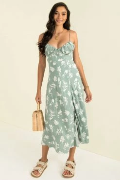 Sundae Muse Helena Dress / Sage