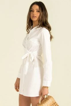 Sundae Muse DRESSES Elena Dress / White