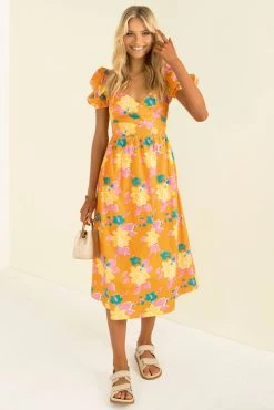 Sundae Muse DRESSES Cameron Dress / Orange