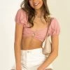 Sundae Muse Tops Marnee Top / Pink