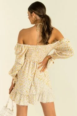 Sundae Muse DRESSES Tory Dress / Yellow Floral