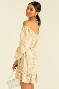 Sundae Muse DRESSES Tory Dress / Yellow Floral