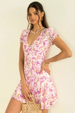 Sundae Muse Esme Dress / Fuchsia