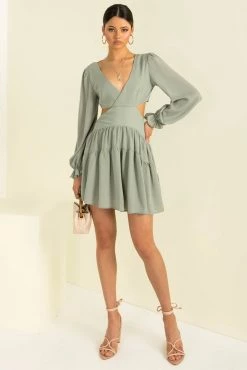 Sundae Muse DRESSES Jaclyn Dress / Khaki