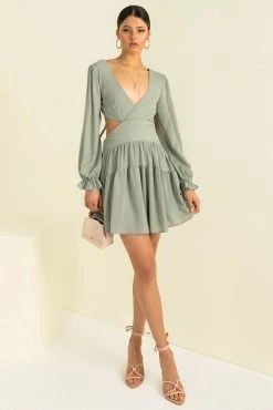 Sundae Muse DRESSES Jaclyn Dress / Khaki