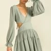 Sundae Muse DRESSES Jaclyn Dress / Khaki
