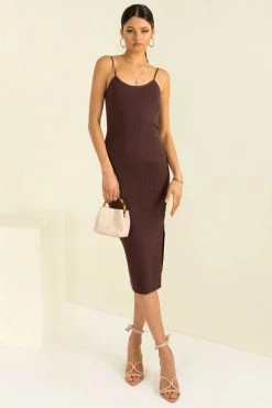 Sundae Muse Carlos Dress / Chocolate DRESSES