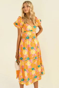 Sundae Muse DRESSES Cameron Dress / Orange