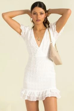 Sundae Muse Devin Dress / White New Arrivals