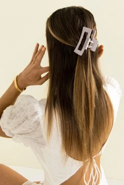 Sundae Muse Speckled Claw Clip / Lilac Accessories