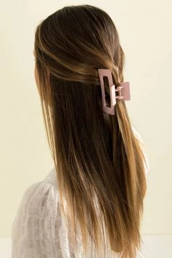 Sundae Muse Speckled Claw Clip / Pink Accessories