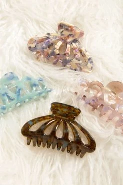 Sundae Muse Accessories Butterfly Claw Clip / Brown