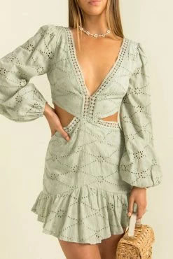 Sundae Muse DRESSES Ezra Dress / Sage