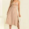 Sundae Muse Swift Dress / Beige New Arrivals