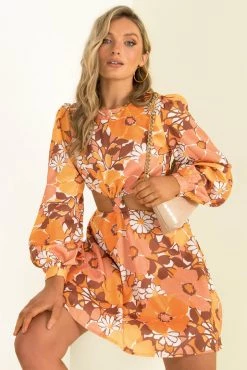 Sundae Muse DRESSES Mia Dress / Orange