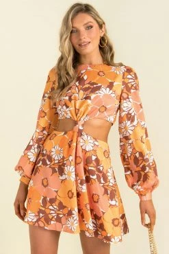 Sundae Muse DRESSES Mia Dress / Orange