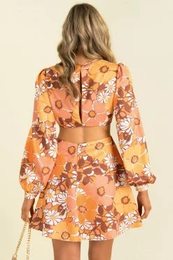 Sundae Muse DRESSES Mia Dress / Orange