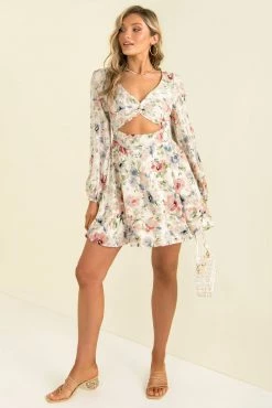 Sundae Muse Mala Dress / White Floral New Arrivals