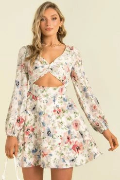 Sundae Muse Mala Dress / White Floral New Arrivals