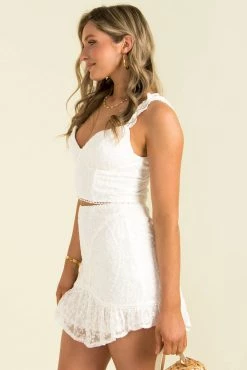 Sundae Muse Angelica Skirt / White