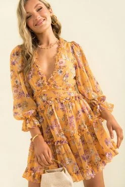 Sundae Muse Felicity Dress / Apricot DRESSES 24 Sundae Muse Felicity Dress / Apricot DRESSES