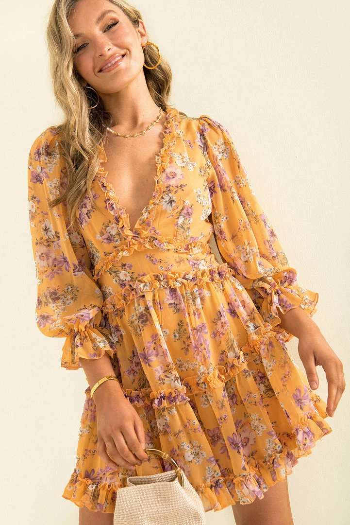 Sundae Muse Felicity Dress / Apricot DRESSES 13 Sundae Muse Felicity Dress / Apricot DRESSES